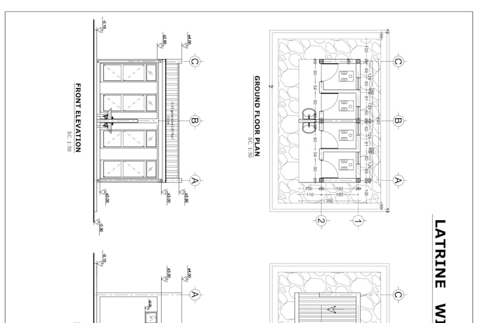 do professional autocad 2d drafting, floor plans and PDF to dwg conversion